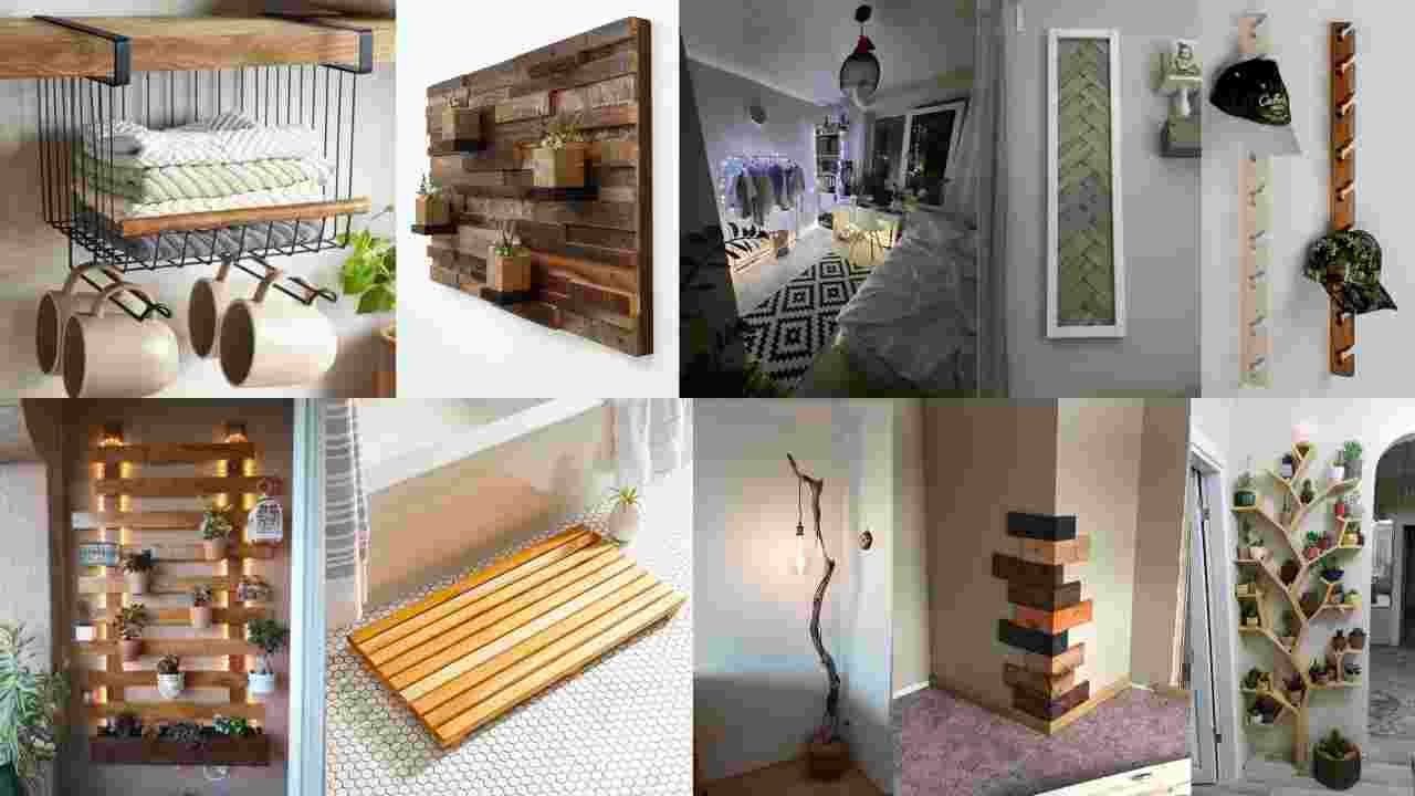Scrap wood project ideas for your interior design смотреть онлайн