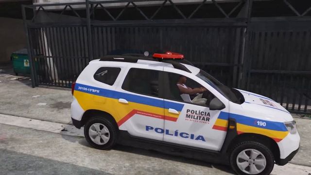 RENAULT DUSTER 2020 PMMG GTA 5 смотреть онлайн