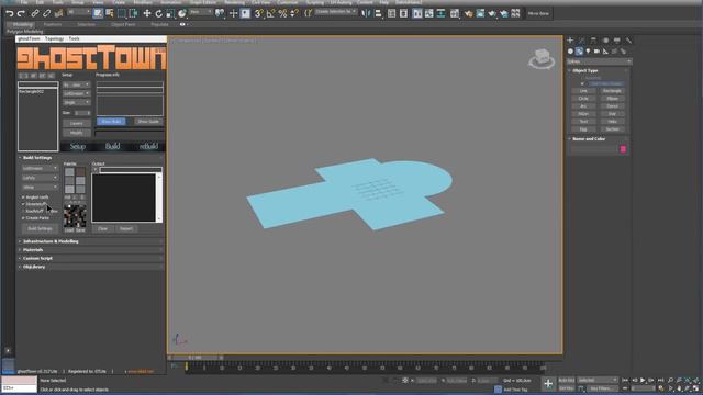 GhostTown Lite - скрипт 3ds Max | Создание процедурных городов в 3ds Max смотреть онлайн