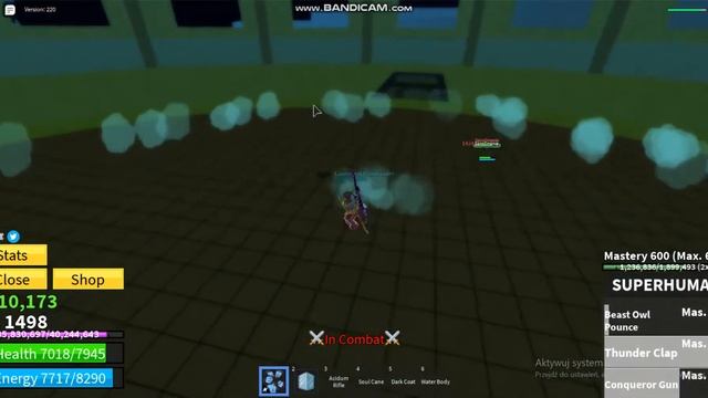 SUPERHUMAN VS SHARKMAN KARATE.Blox Fruits