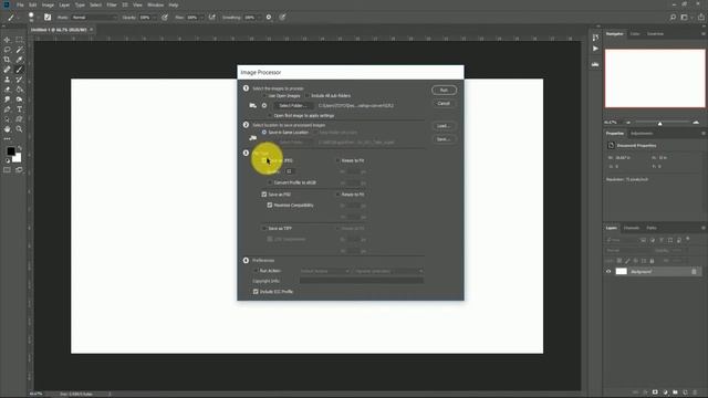 Tutorial How to Convert Multiple Files to a Different Format in Adobe Photoshop смотреть онлайн