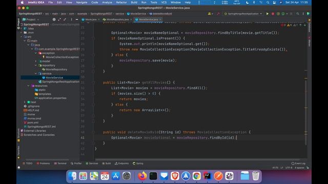 How to build a REST API with SpringBoot & MongoDB смотреть онлайн