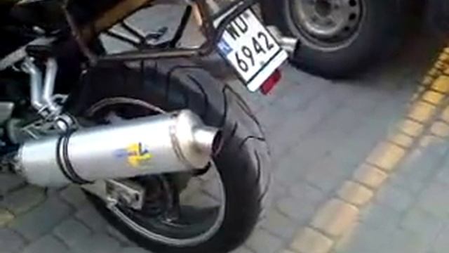 Suzuki SV 1000 S + wydech Leo Vinci SBK (piękny dzwięk...) смотреть онлайн