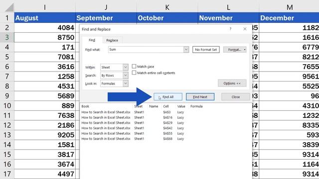 How to Search in Excel Sheet (From Basic to Advanced) смотреть онлайн