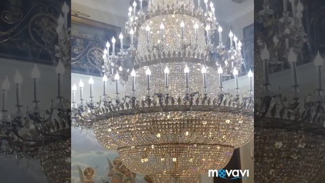 Мытье хрустальных люстр смотреть онлайн