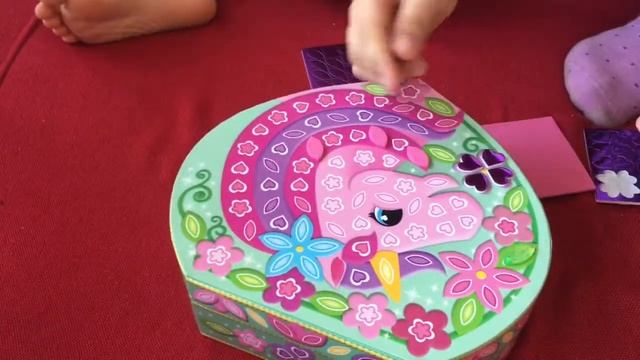 Чем занять детей в отпуске/ Волшебная шкатулка со стразами? смотреть онлайн