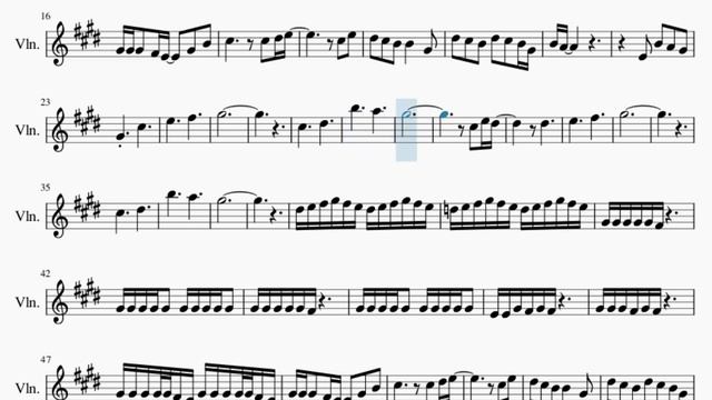 Violin Sheet Music: How to play Golden Hour by JVKE смотреть онлайн