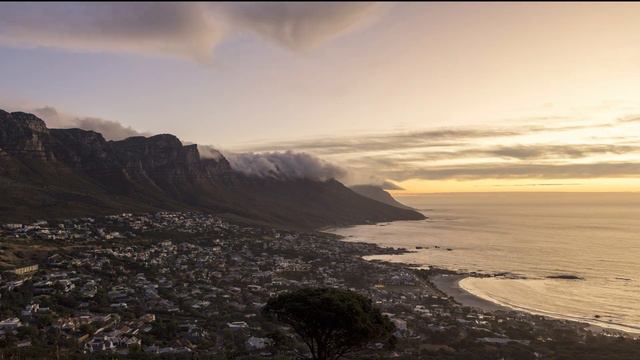 Camps Bay - Cape Town - South Africa Sunset Timelapse 4k смотреть онлайн