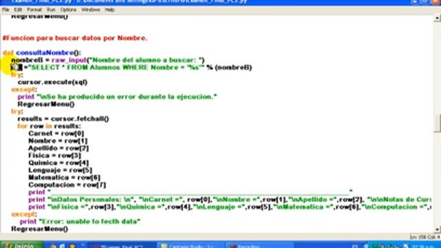 Gestión de Base de Datos en Python a través de comandos SQL смотреть онлайн