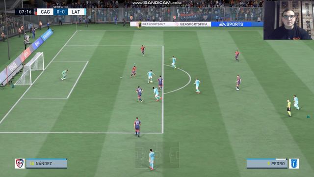 Cagliari - Lazio FIFA 22 My reactions and comments смотреть онлайн