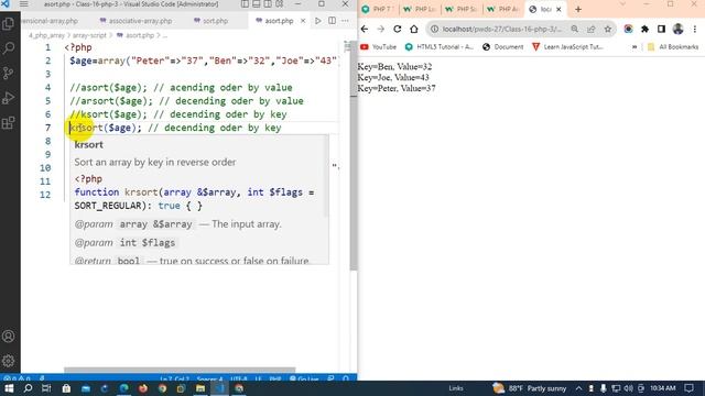 Class-16-PHP-Class-3-php array & php date-times смотреть онлайн