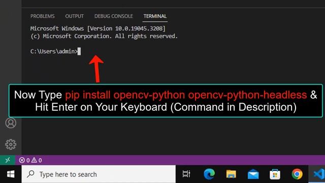 Fix Import Cv2 Could Not Be Resolved Pylance Reportmissingimports Visual Studio Code Or VSCode