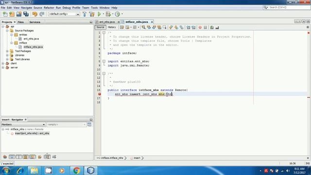 Tutorial Client Server Java #07 Membuat InterFace смотреть онлайн
