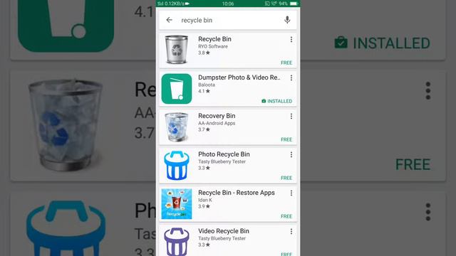 Android phone me recycle ♻ bin смотреть онлайн