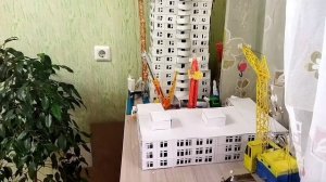 Демонтаж модели башенного крана КБ-674