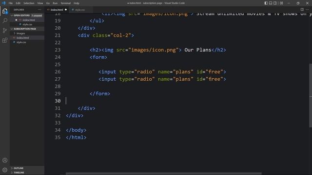 How To Make Subscription Page For Website Using HTML And CSS | Price Plan Page design смотреть онлайн