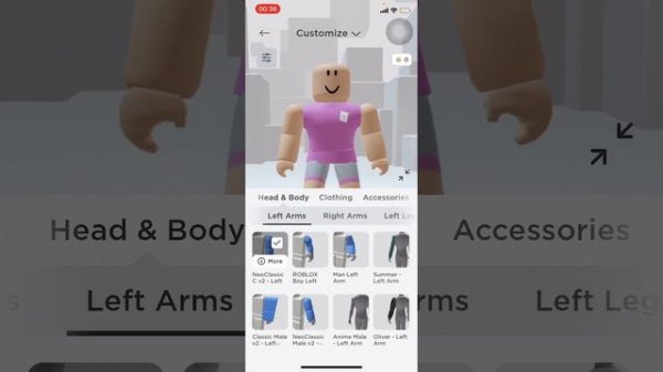 Как сделать бесплатно тело в рб Robloxian 2.0