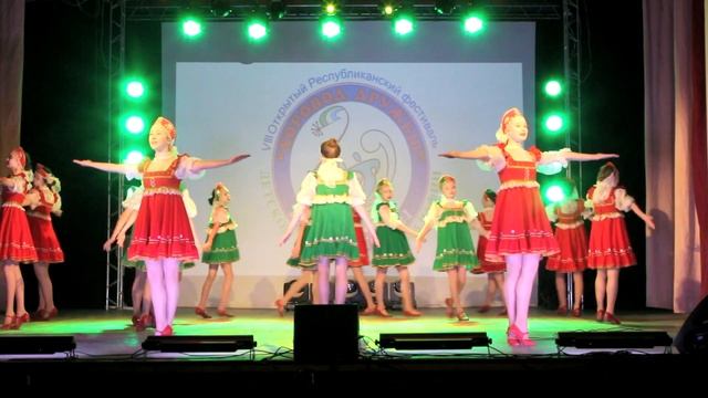 710 Образцовая хореографическая студия Адажио г  Октябрьский Русская плясовая