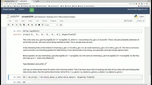 Generative Adverserial Networks (GANs) смотреть онлайн