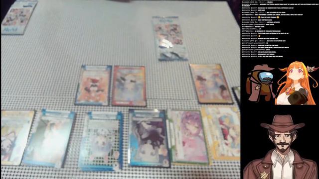 Opening more Hololive Rebirth cards and giving them away to you смотреть онлайн