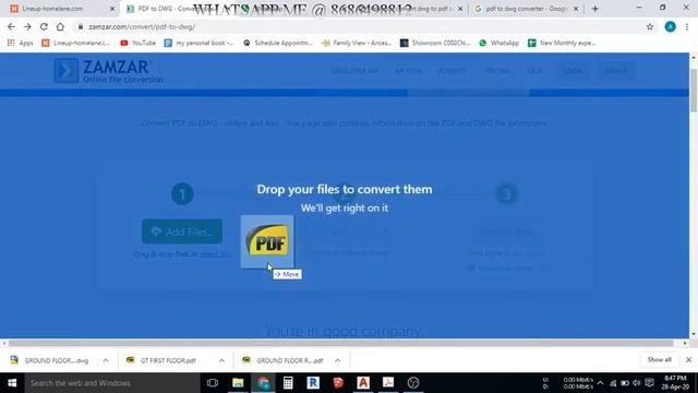 How to convert PDF TO DWG смотреть онлайн