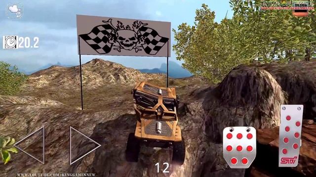 Offroad 4x4 SUV Hammer Adventure - Jeep Mountain Racing Simulator - Android GamePlay #2 смотреть онлайн