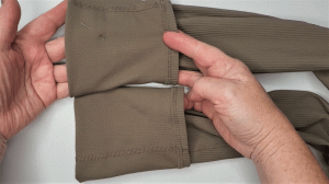 Как укоротить леггинсы (лосины) на 10 см и повторить фирменный шов