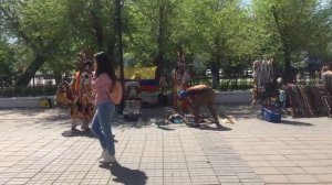 Индейцы из Эквадора в Оренбурге 2018