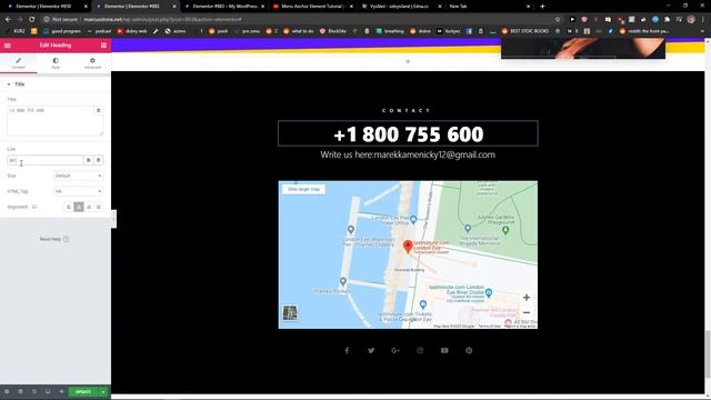 How To Create Clickable Phone Link In Elementor смотреть онлайн