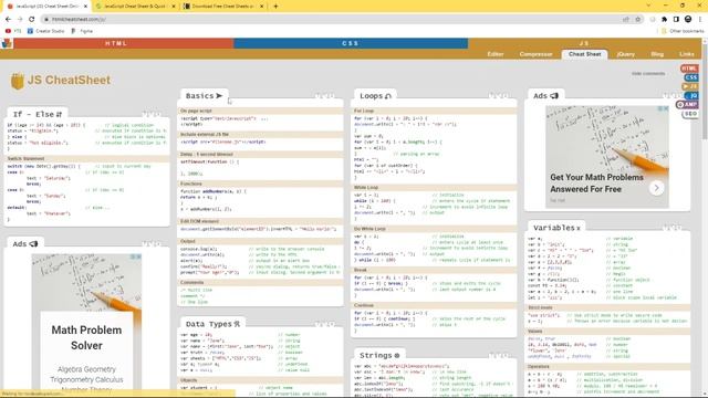 3 Must have Cheat Sheets for web developer . смотреть онлайн
