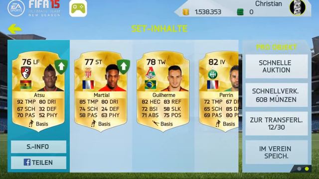Fifa 15 Android pack opening #1 смотреть онлайн