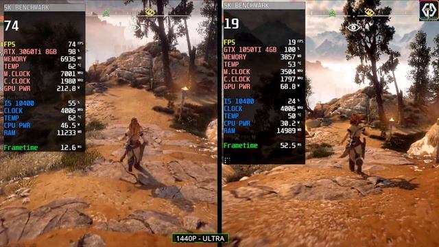 RTX 3060 Ti vs GTX 1050 Ti | 7 Games Test | 1050 Ti Still Not Bad | 1440P - 2K смотреть онлайн