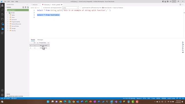 Converting Comma Separated Values into Rows - MS SQL Server with STRING_SPLIT Function смотреть онлайн