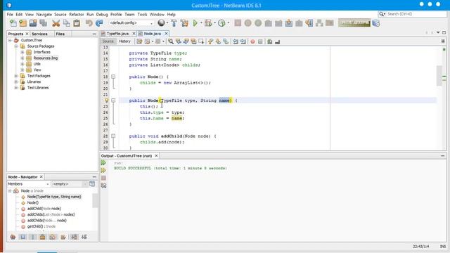 JTREE personalizado en java, estilo proyecto netbeans смотреть онлайн