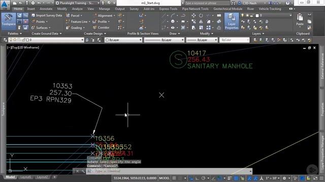 AutoCAD Points vs Civil 3D COGO Points смотреть онлайн