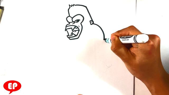 EASY How to Draw King Kong Among Us Mod смотреть онлайн