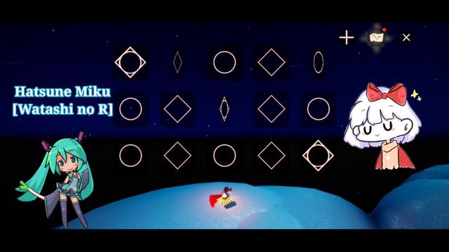 Hatsune Miku [Watashi no R] - Sky Piano | Sky: Children of the Light смотреть онлайн