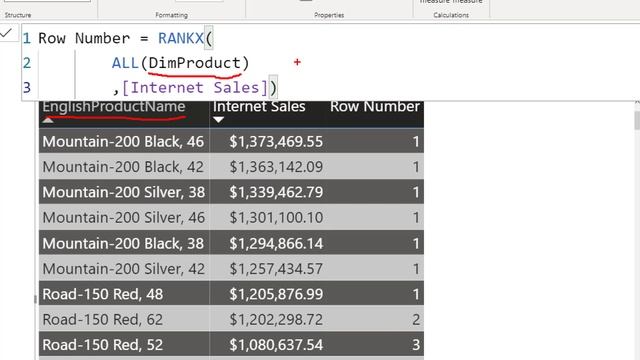 Generating Row Number in Power BI Visualization Using DAX смотреть онлайн