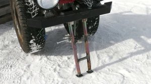 Мотоблок Угра. Доработки продолжаются.