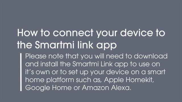 Smartmi Rainforest Humidifier - Setup and Connect to Smartmi Link смотреть онлайн
