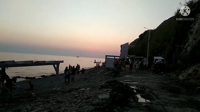 Ближайший пляж к пансионату "Чёрное море" г.Анапа смотреть онлайн