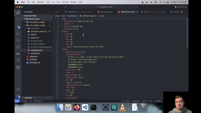 Deploying CML2 Labs with Terraform смотреть онлайн