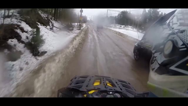 Riding on Outlander 1000: ДПС vs Квадроцикл by DaniaZav смотреть онлайн