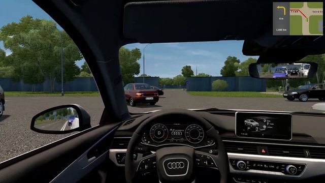 Audi A4 (B9) 2.0 TSFI Quattro |City Car Driving| Logitech G29 Steering Wheel Gameplay смотреть онлайн