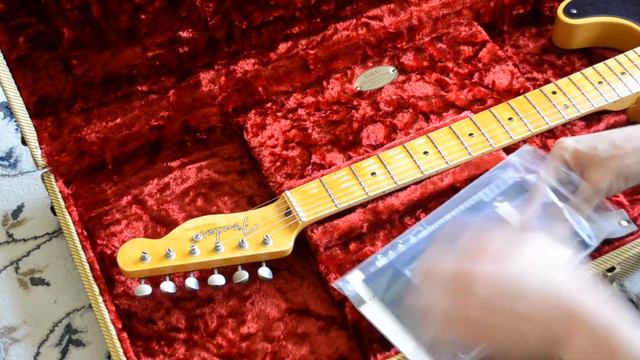 Fender Telecaster 52 Relic Custom Shop | UNBOXING 🎸 смотреть онлайн