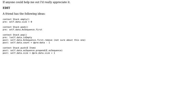 Software Engineering: Object Constraint Language (OCL) for Stack in java.util package смотреть онлайн