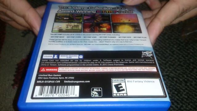 Nostalgamer Unboxing The Bit Trip PAX Variant Limited Edition On Sony Playstation Vita Limited Run смотреть онлайн