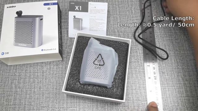 XDOBO X1 Unboxing & Sound Test | XDOBO X1 TWS Bluetooth Wireless Portable Music Audio Player