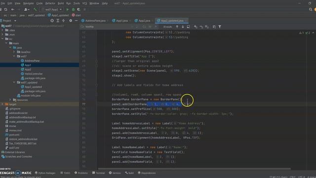 Java workshop 7 - address book using javafx смотреть онлайн