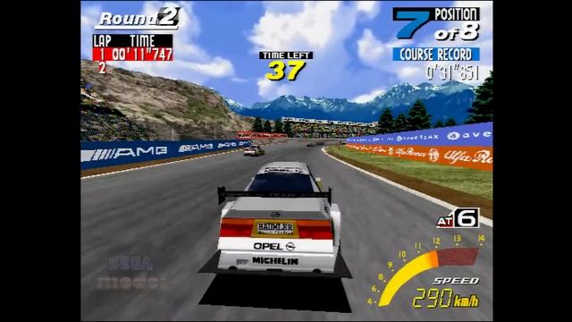 Sega Touring Car Championship - Real MODEL 2 C-CRX - OPEL Calibra V6 смотреть онлайн